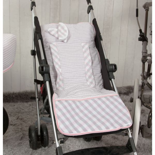 Babyline Colchoneta Ligera Reversible Summer Rosa