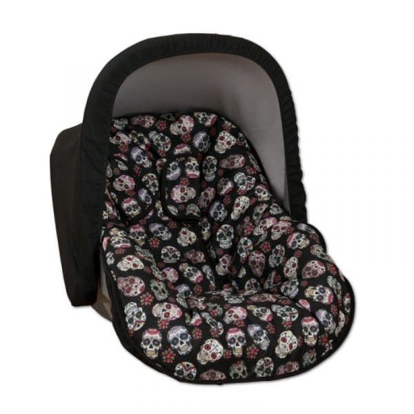 Babyline Colchoneta Grupo Lovely Skull Negro