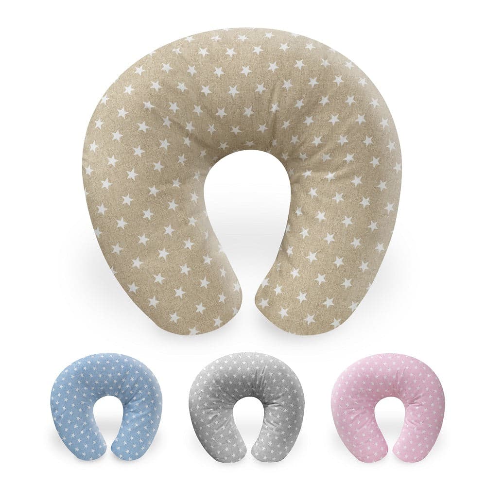 Almofada De Amamentação 65X65 Cms. Star Bege Interbaby