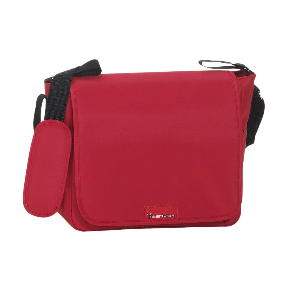Sacos De Fraldas 32X14X31 Com Mudador Vermelho Interbaby