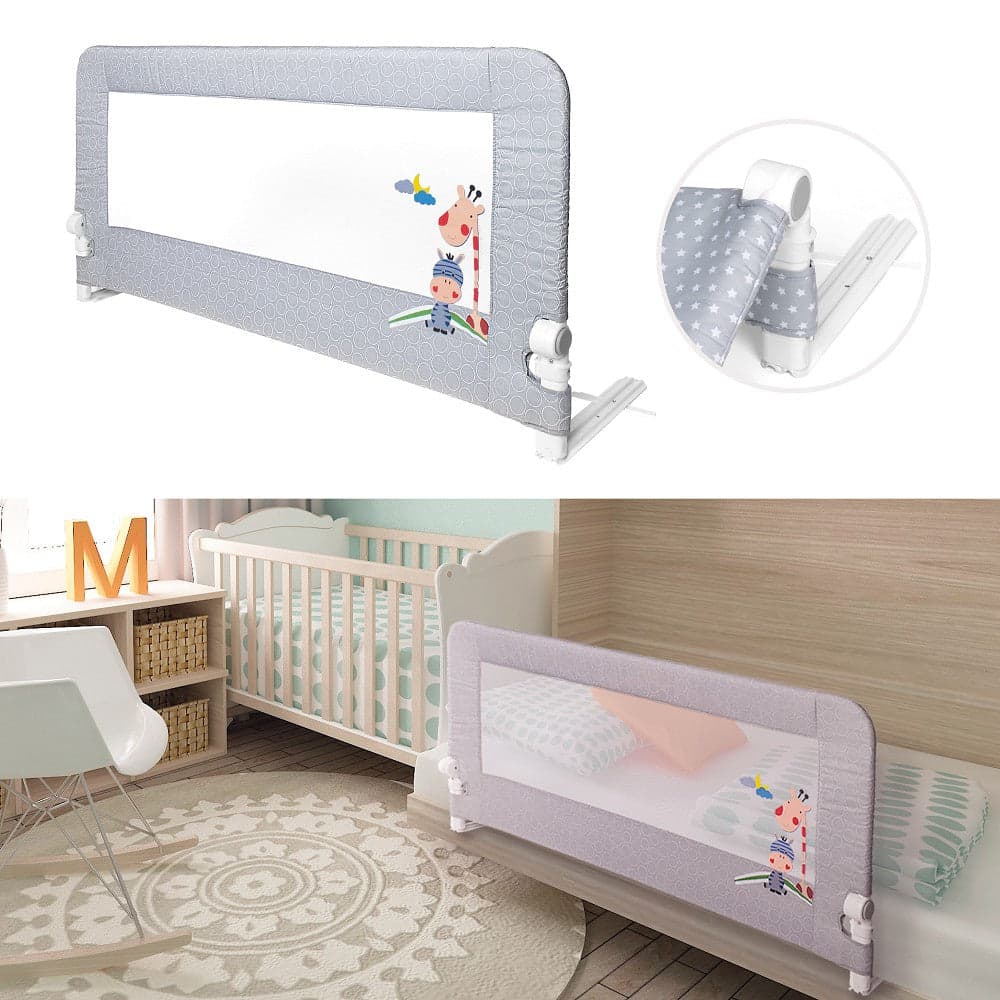 Interbaby Barreira de Cama Dobrável 150 70X150 Jirafa