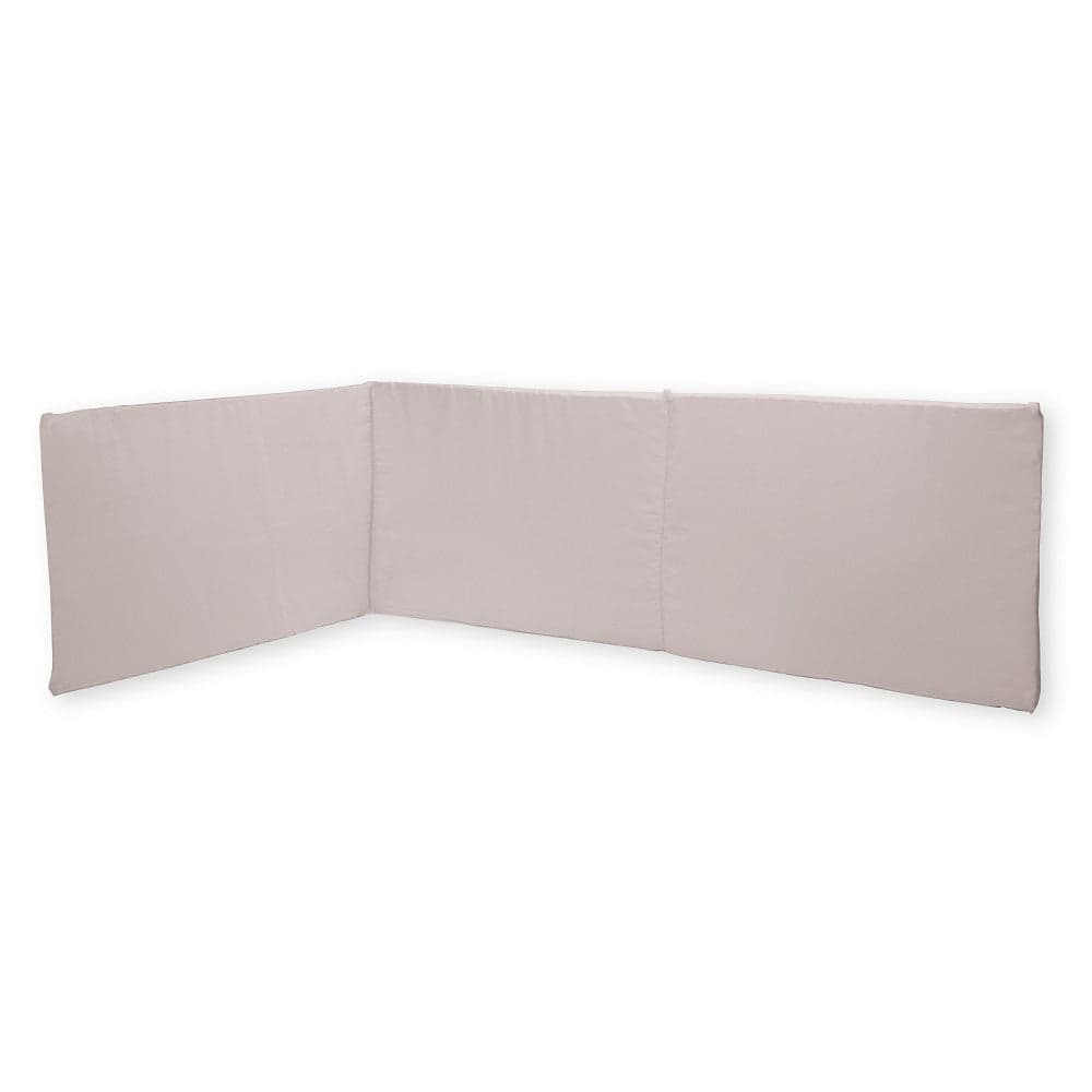 Protetor De Cama 40X185 Algodão Não Amovivel Cor Unico Rosa Interbaby