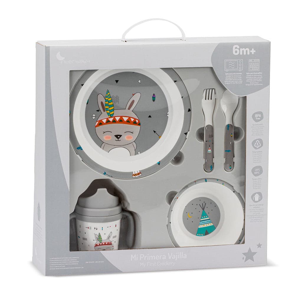 Conjunto Louça 5 Pcs Indio Interbaby