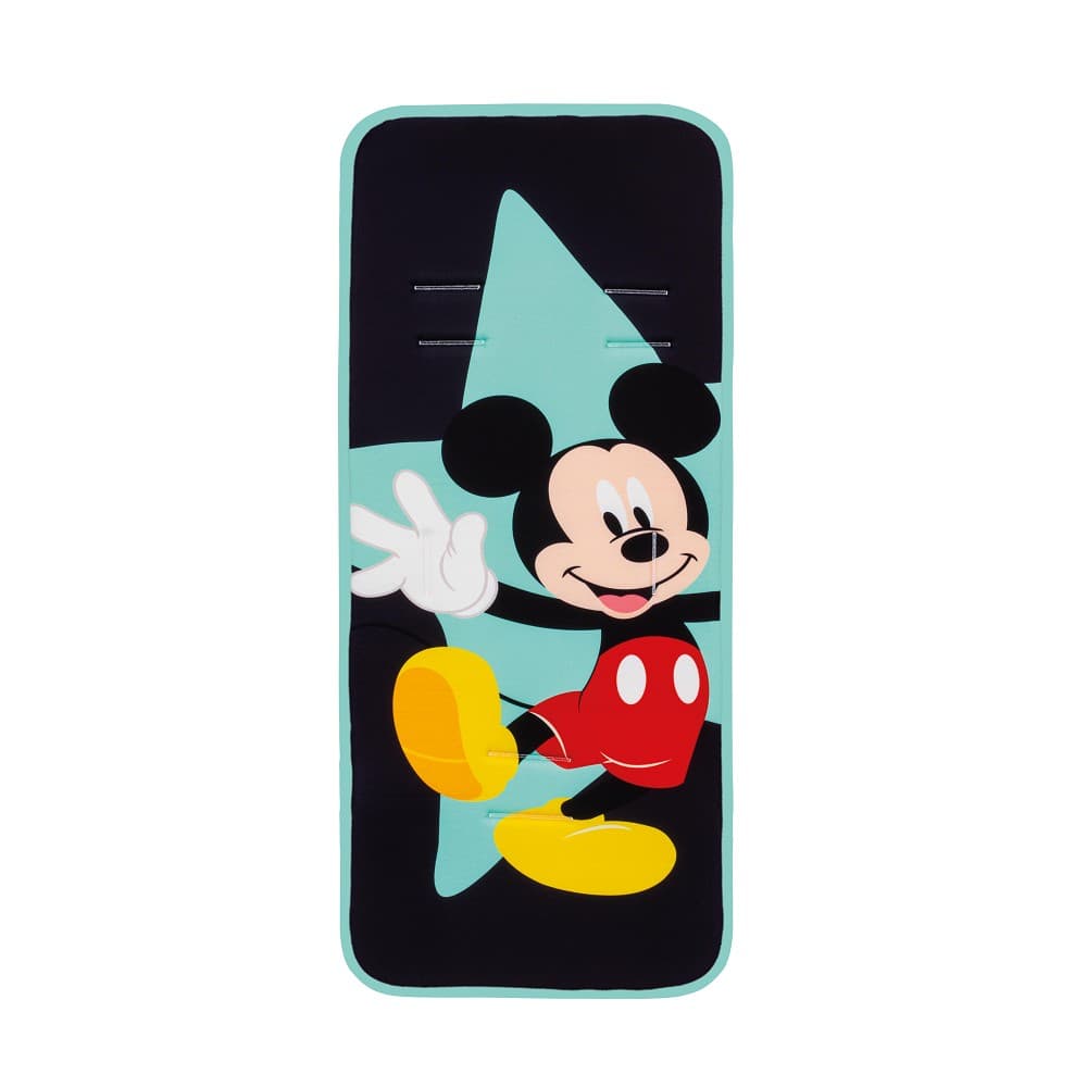 Forro Para Carrinho + Protetor De Cinto Mickey Interbaby