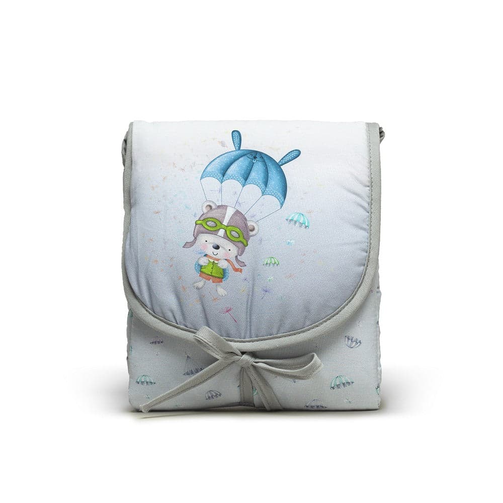 Interbaby Muda Fraldas 45X75 cm Algodão+plástico Paraquedista Azul