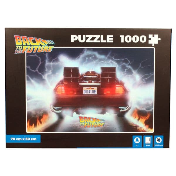Sd Toys Puzzle Delorean Out a Time Regreso Al Futuro 1000pzs