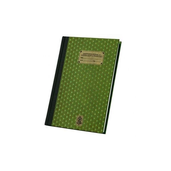 SD Toys Caderno Harry Potter Slytherin Pautado A5 Lombada Costurada 240 Folhas Verde Unidade