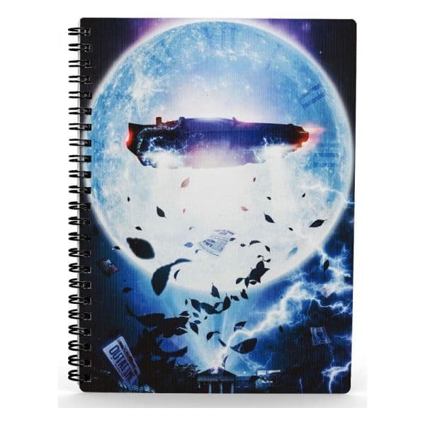 Sd Toys Caderno com efeito 3D - Back to the Future A5, pautado