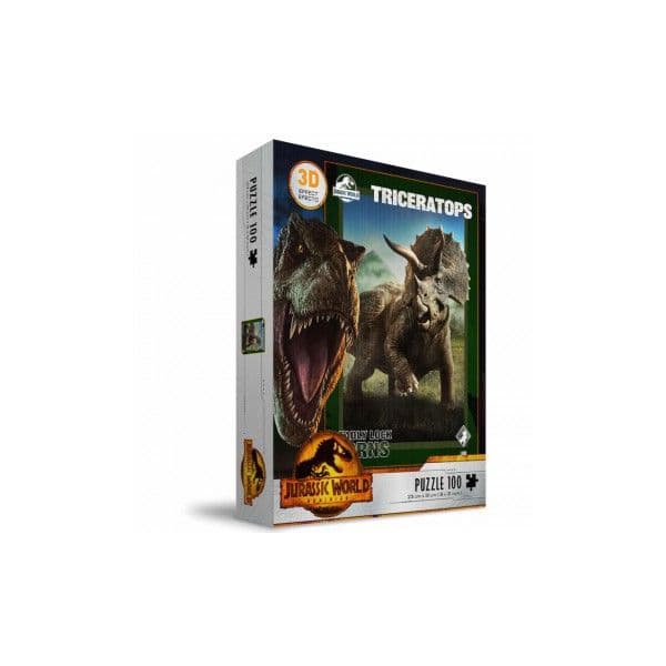 SD Toys Puzzle Triceratops Jurassic World 100 Peças - SDTUNI25574