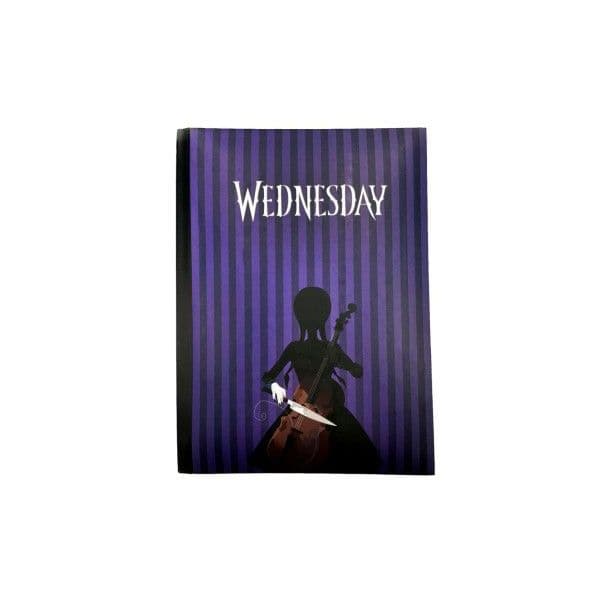 SD Toys Caderno Temático A5 Wednesday Luz Violoncelo
