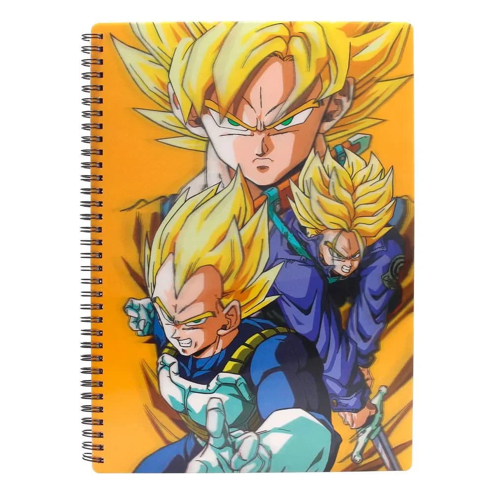 SD Toys Caderno Saiyans Dragon Ball Z A4