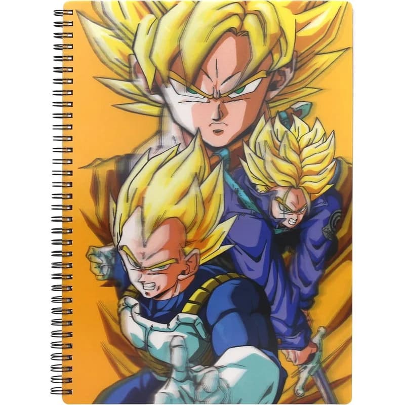 SD Toys Caderno Saiyans Dragon Ball Z A4