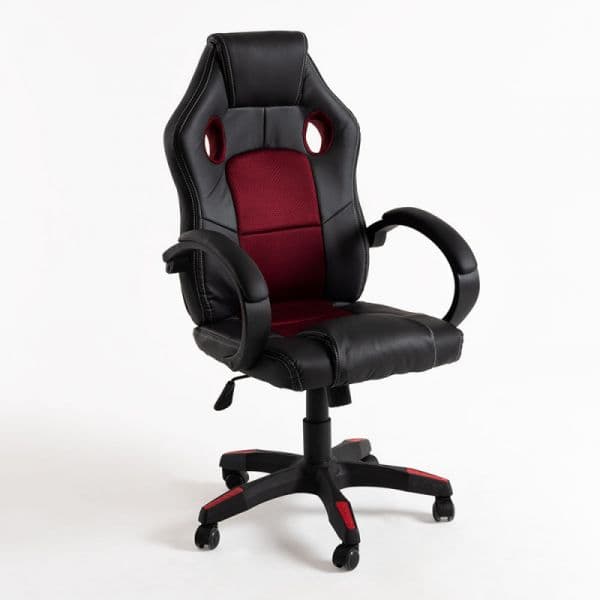 Cadeira Gaming Pro Vermelho e Preto