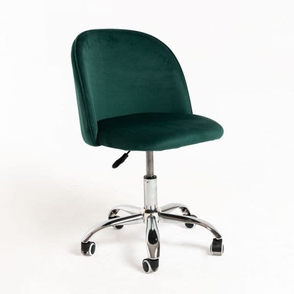 Presentes Miguel Cadeira Vint Veludo Office Verde