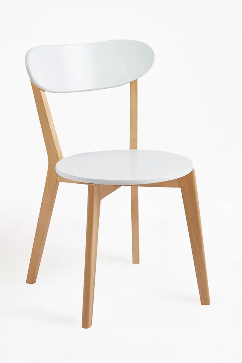 Presentes Miguel Conjunto 4 Cadeiras Tabe Branco