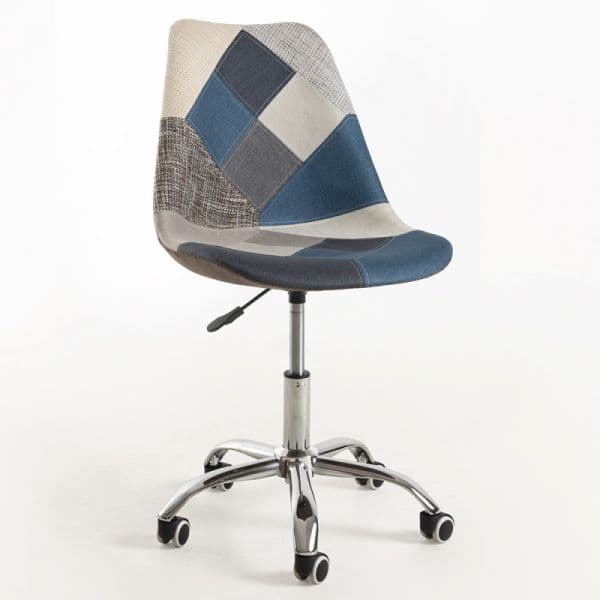 Presentes Miguel Cadeira Neo Patchwork Patchwork Blue