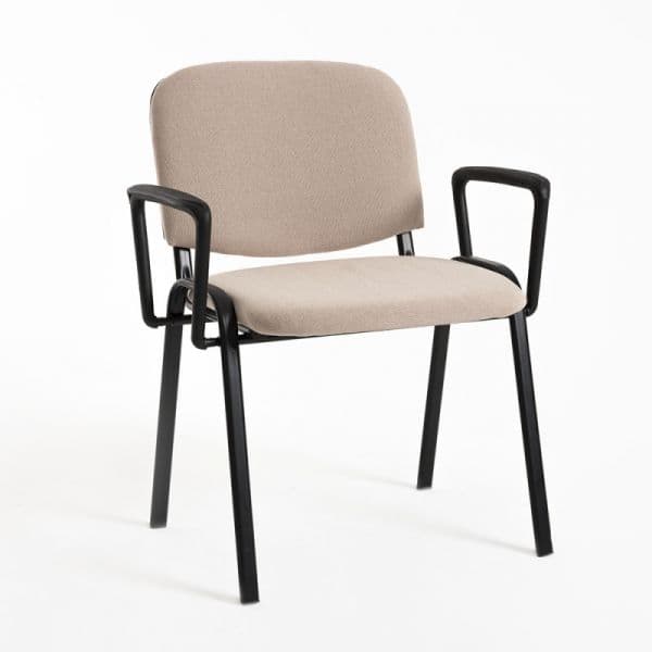 Presentes Miguel Pack 4 Cadeiras Ofis com Braços Beige