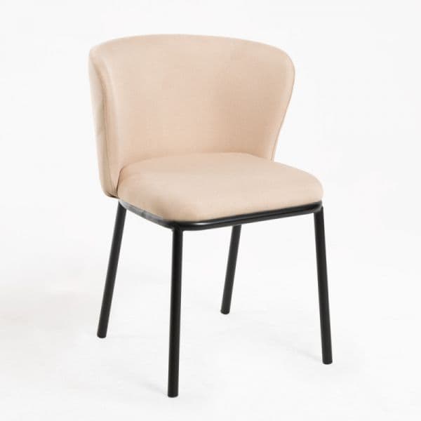 Presentes Miguel Cadeira Nati Tecido Beige