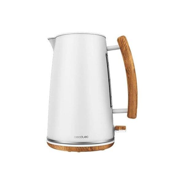 Cecotec Chaleira Elétrica ThermoSense 400 Woody White - 3000W - 01480