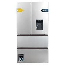 Frigorífico Americano Cecotec FD 510 WD Inox 506L Classe E