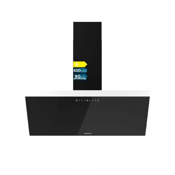 Exaustor Cecotec Bolero Flux DT 606500 Glass Black 60cm Classe A