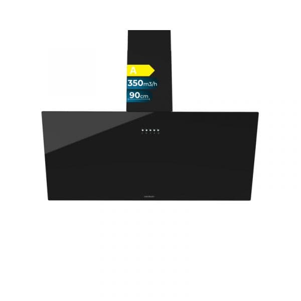 Exaustor Cecotec Bolero Flux DM 906500 Glass Black Classe A