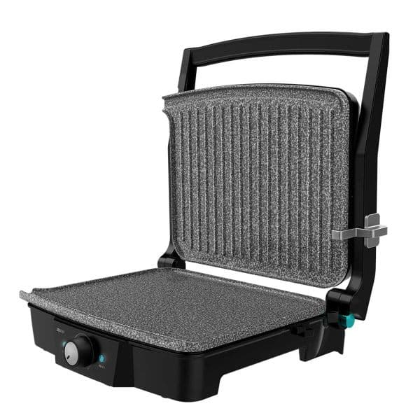 Grelhador Cecotec Barbecue Elétrico Rock'nGrill 2000 Stone Ceramic Mix&Grill - 03193