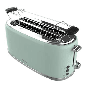 Cecotec Torradeira Toast&amp;Taste 1800 Retro Double Green - 03231