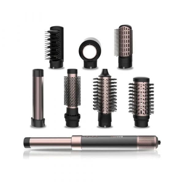 Cecotec Conjunto Cuidados Pessoais Bamba CeramicCare AirGlam Preto 8 em 1