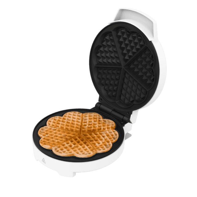 Cecotec Fun Máquina de Waffles Gofrestone Round 1000 W Aço