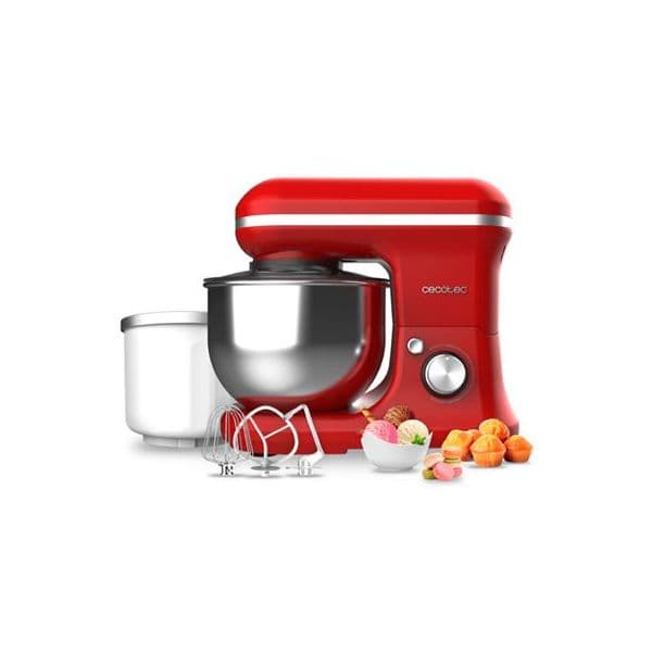 Batedeira Cecotec Cecomixer Merengue Ice-Cream Batedeira 5L 1200W Vermelho