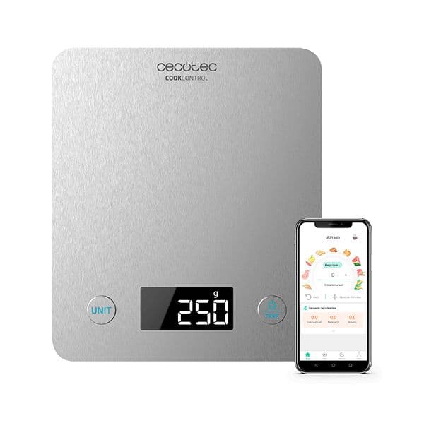 Cecotec Balança de Cozinha Nutricional Cook Control 10000 Inox