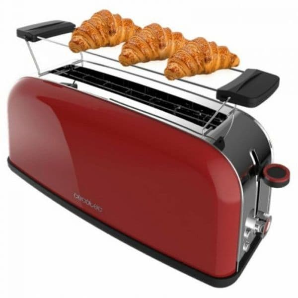 Cecotec Toastin´ Time 850 Long Lite Toaster Vermelho