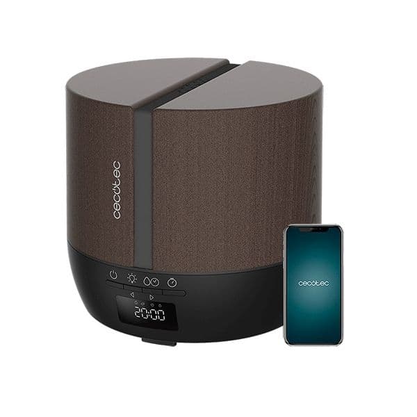 Humidificador Cecotec PureAroma 550 Connected Black Woody - 05649