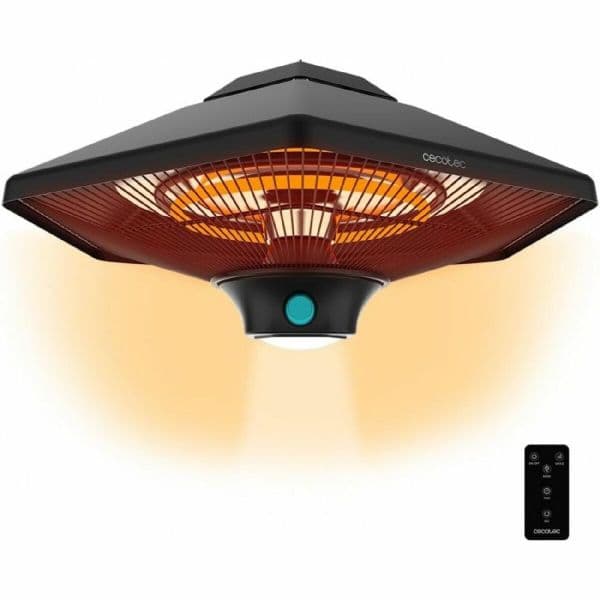 Cecotec Aquecedor de Exterior ReadyWarm 2000 Power Ceiling 2000W