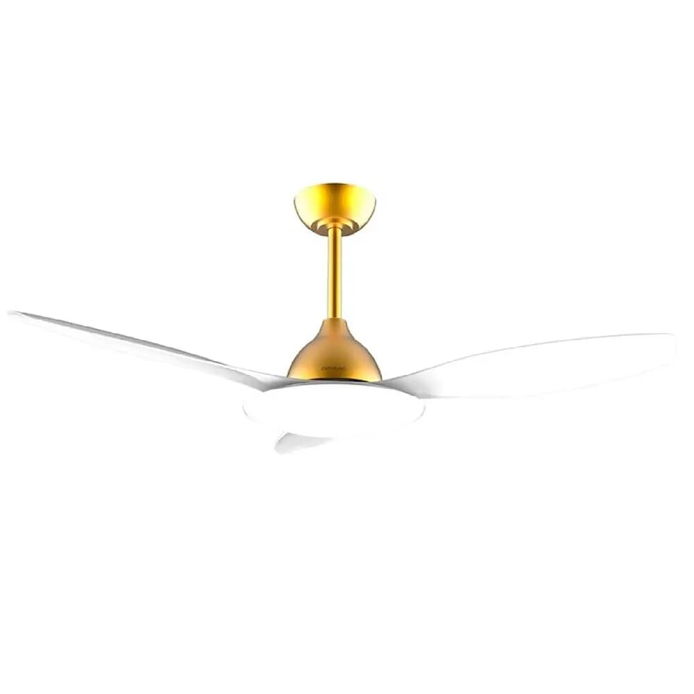 Cecotec Ventilador de Teto com Luz EnergySilence 4800 Light Goldwhite 36W 48" 3 Pás 6 Velocidades