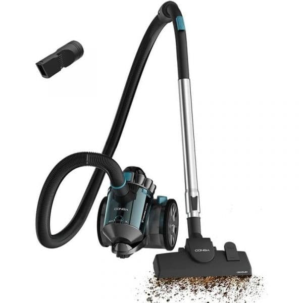 Aspirador Cecotec Conga Rockstar Multicyclonic Compact X-Treme Trineo sem Bolsa 800W
