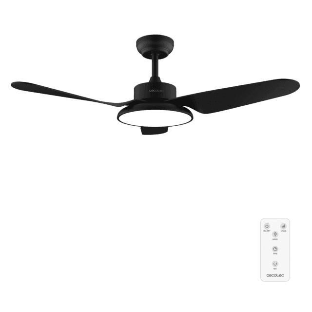 Cecotec Ventilador de Teto EnergySilence Aero 5200 Light Preto