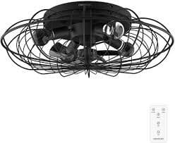 Cecotec Ventilador de Teto EnergySilence LampAero 650 Iron Design