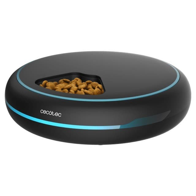 Cecotec Dispensador Comida Animal Pumba 1600 Purrfect Meal 1.6L Preto