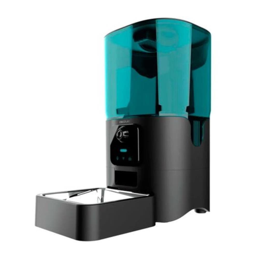 Cecotec Dispensador Comida Animal Pumba 6000 Purrfect Meal Smart Vision 6L Preto c/ Câmara