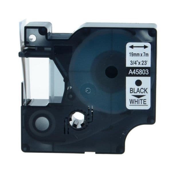 Fita Dymo D1 45803 Preto/Branco S0720830 Compatível