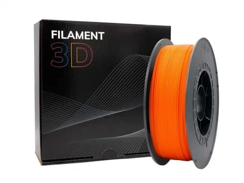 Filamento de Impressão 3D em Pla 1,75mm 1Kg (laranja) PLA-ORANGE