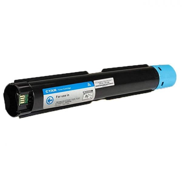 Toner Compativel Xerox VersaLink C7020/C7025/C7030 Azul 106R03740/106R03744 16.500 Páginas