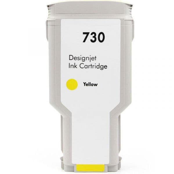 Tinteiro HP 730 Amarelo Compatível