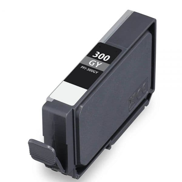 Tinteiro Generico Canon PFI300 Cinza Compatível