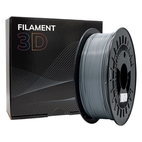 Filamento 3D PETG 1.75mm Bobina 1kg Grey