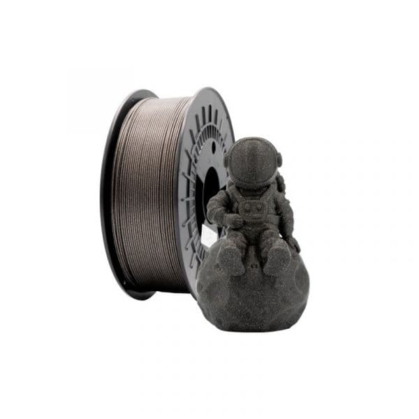 Filamento de Impressão 3D Pla GLITTER 1.75mm 1Kg Preto