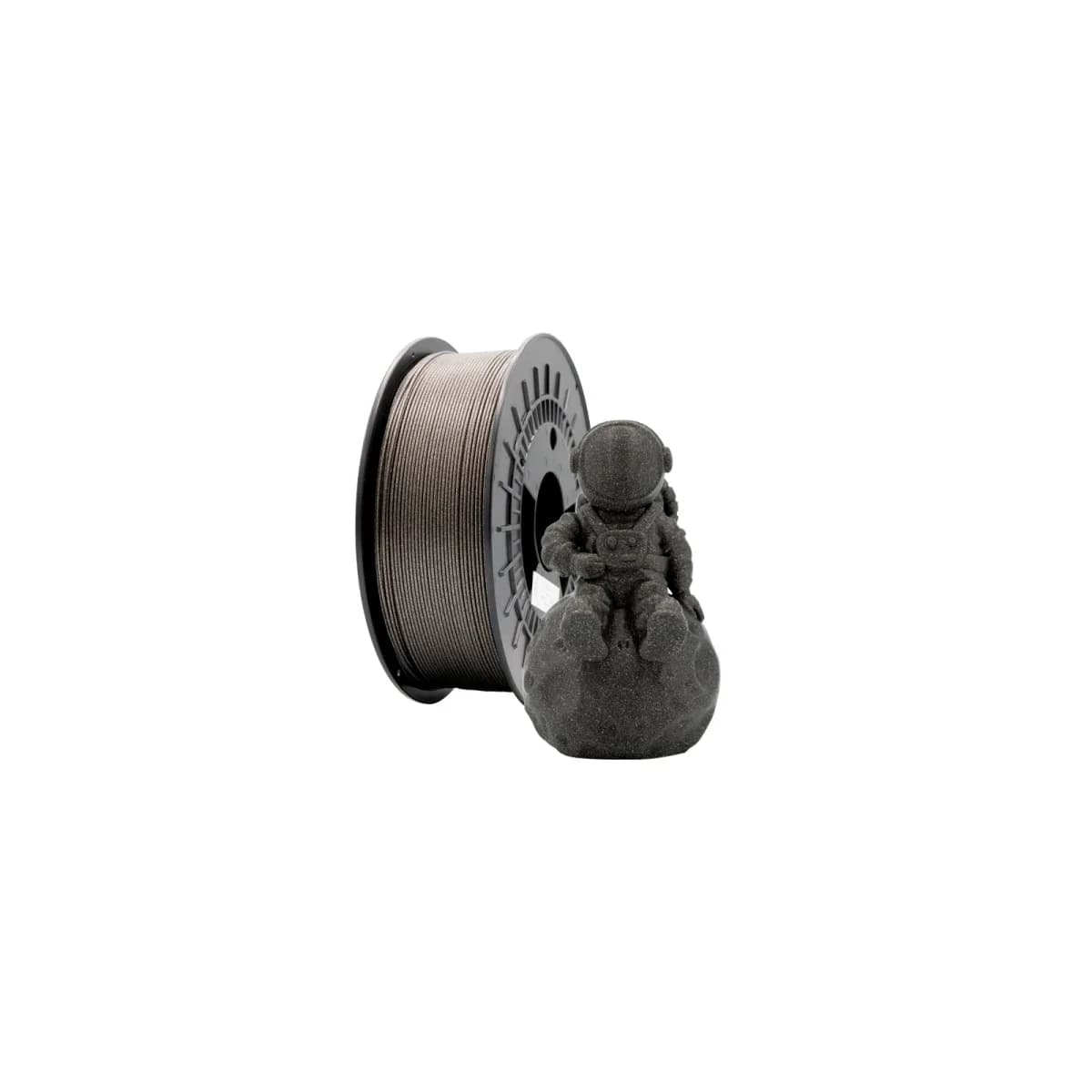 Filamento de Impressão 3D Pla GLITTER 1.75mm 1Kg Preto