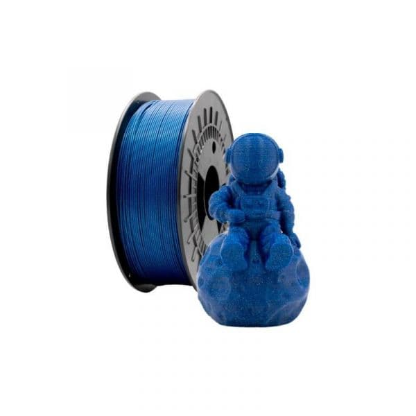 Filamento para Impressora 3D PLA GLITTER 1.75mm 1Kg Azul